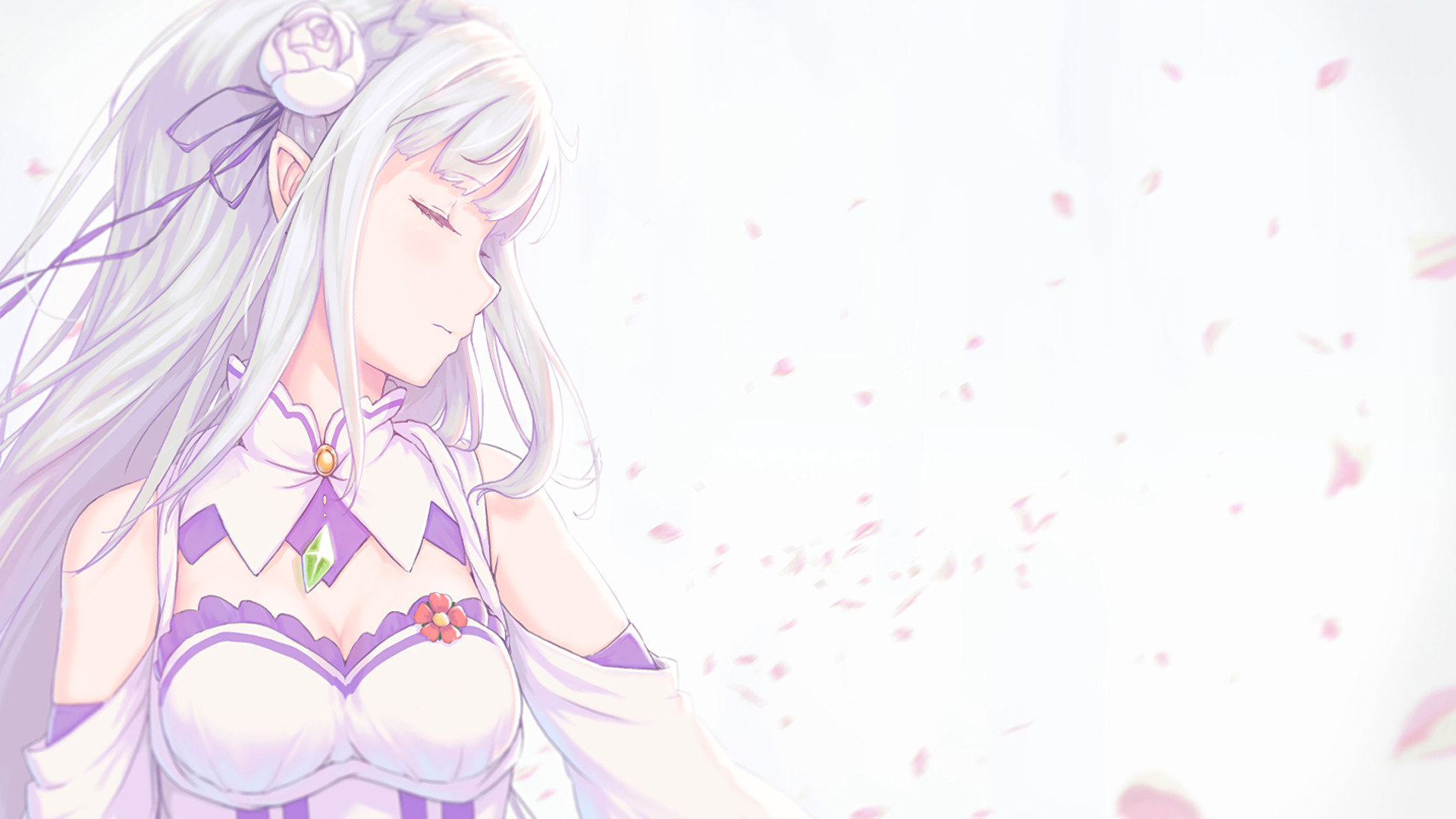 Re Zero Live Wallpaper Emilia Re Zero Wallpaper Hd 348357