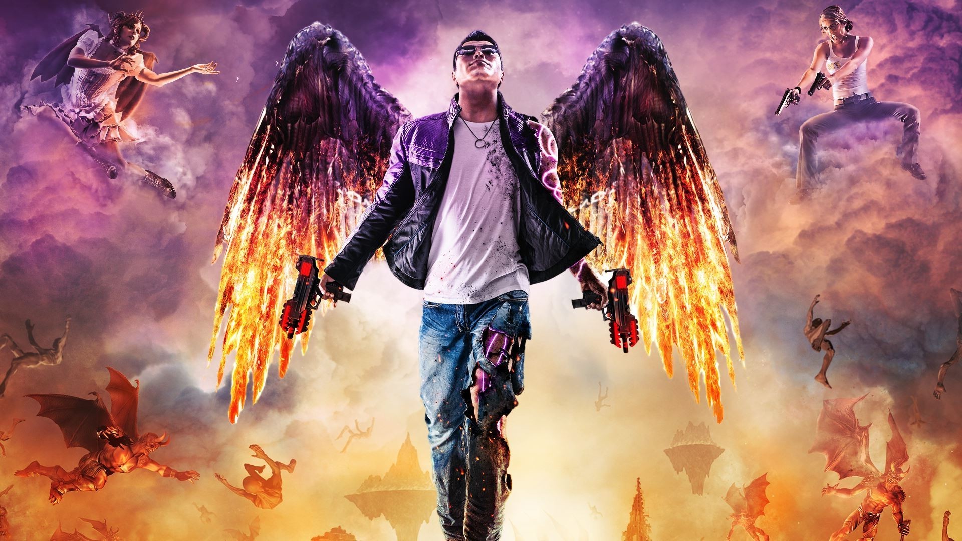 Gat Out Of Hell Hd Wallpapers - Hd Saint Row , HD Wallpaper & Backgrounds