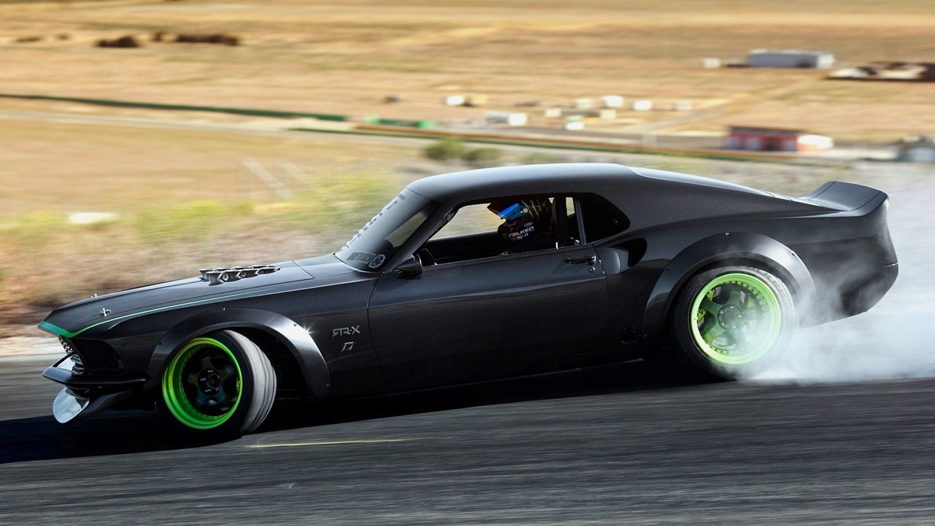 Ford Mustang, Vaughn Gittin Jr - Mustang Mach 1 Drift , HD Wallpaper & Backgrounds