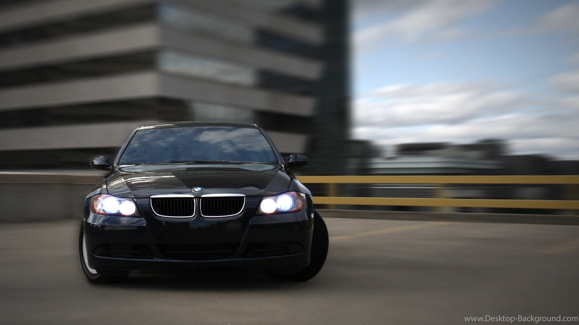 Popular - Black Bmw Drift , HD Wallpaper & Backgrounds