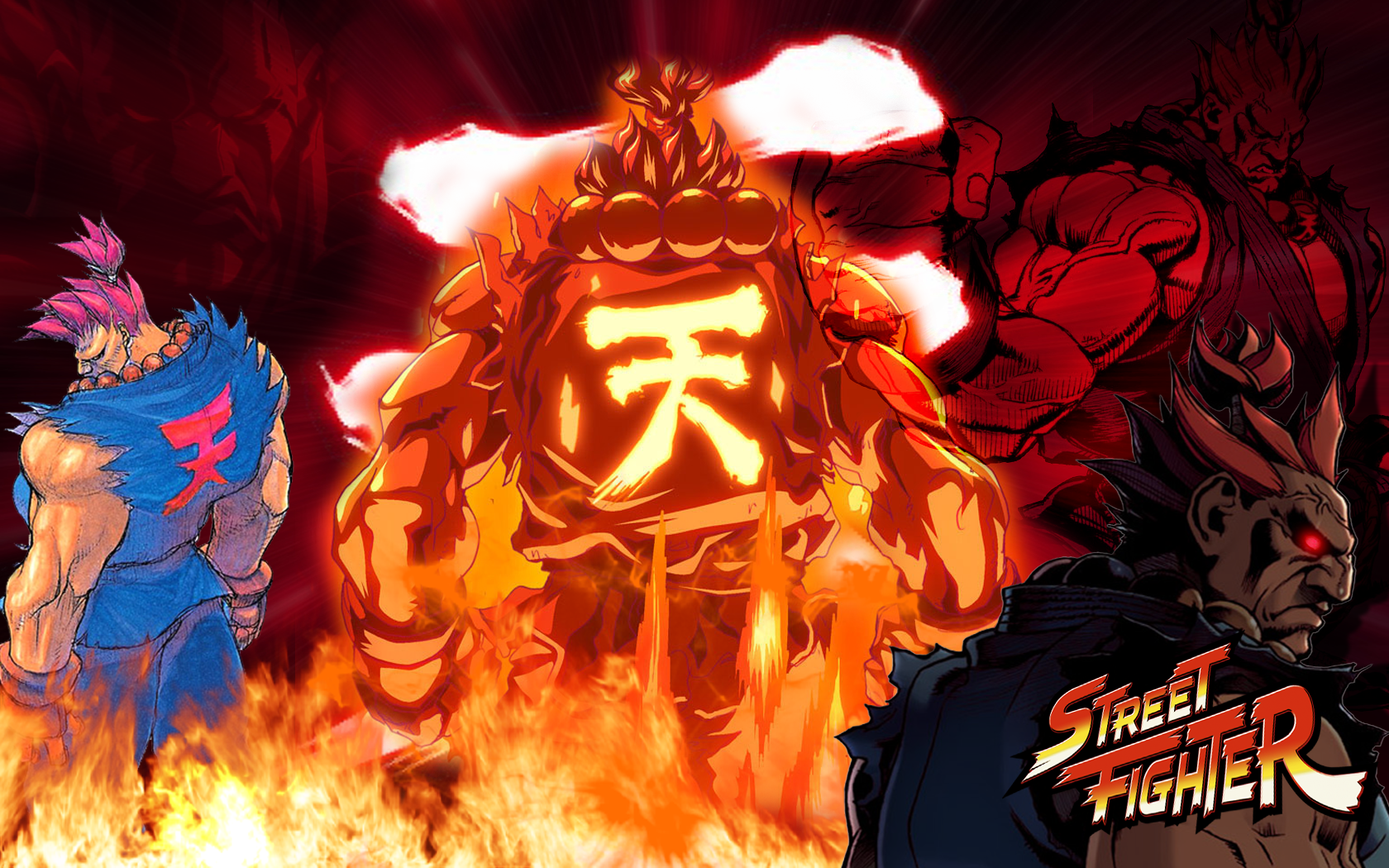 Akuma/gouki Wallpaper , HD Wallpaper & Backgrounds