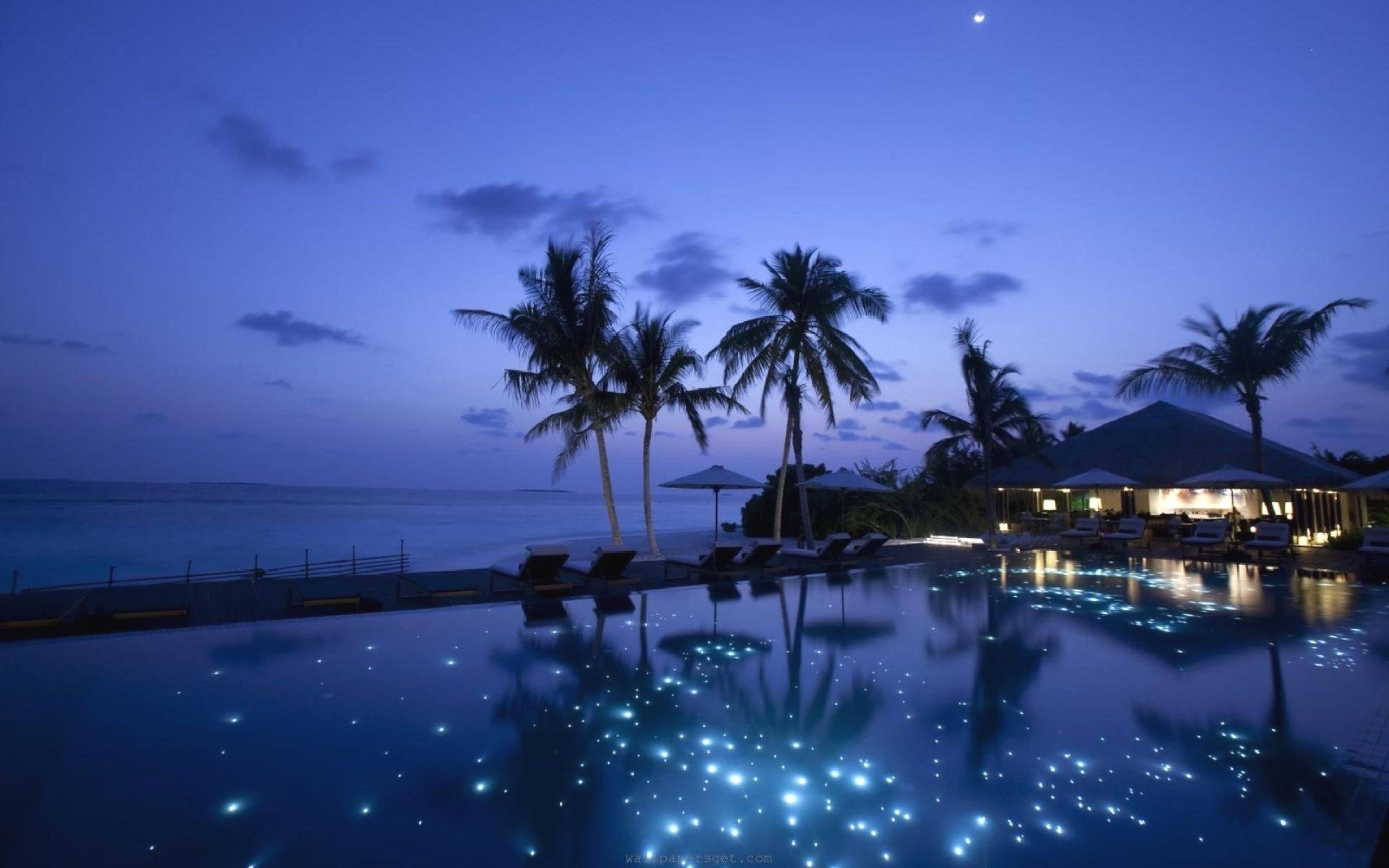 Beach Resort Wallpapers Group (#350229) - HD Wallpaper \u0026 Backgrounds  Download, image size:2560x1600