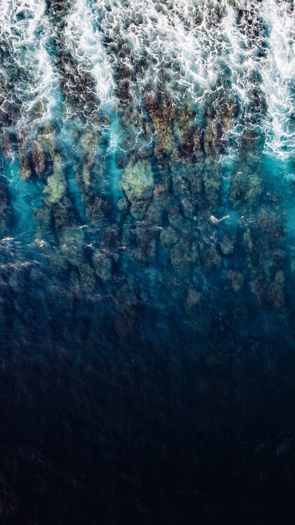 Water, Ocean, Surf, Aerial View, Maldives Wallpaper - Underwater , HD Wallpaper & Backgrounds