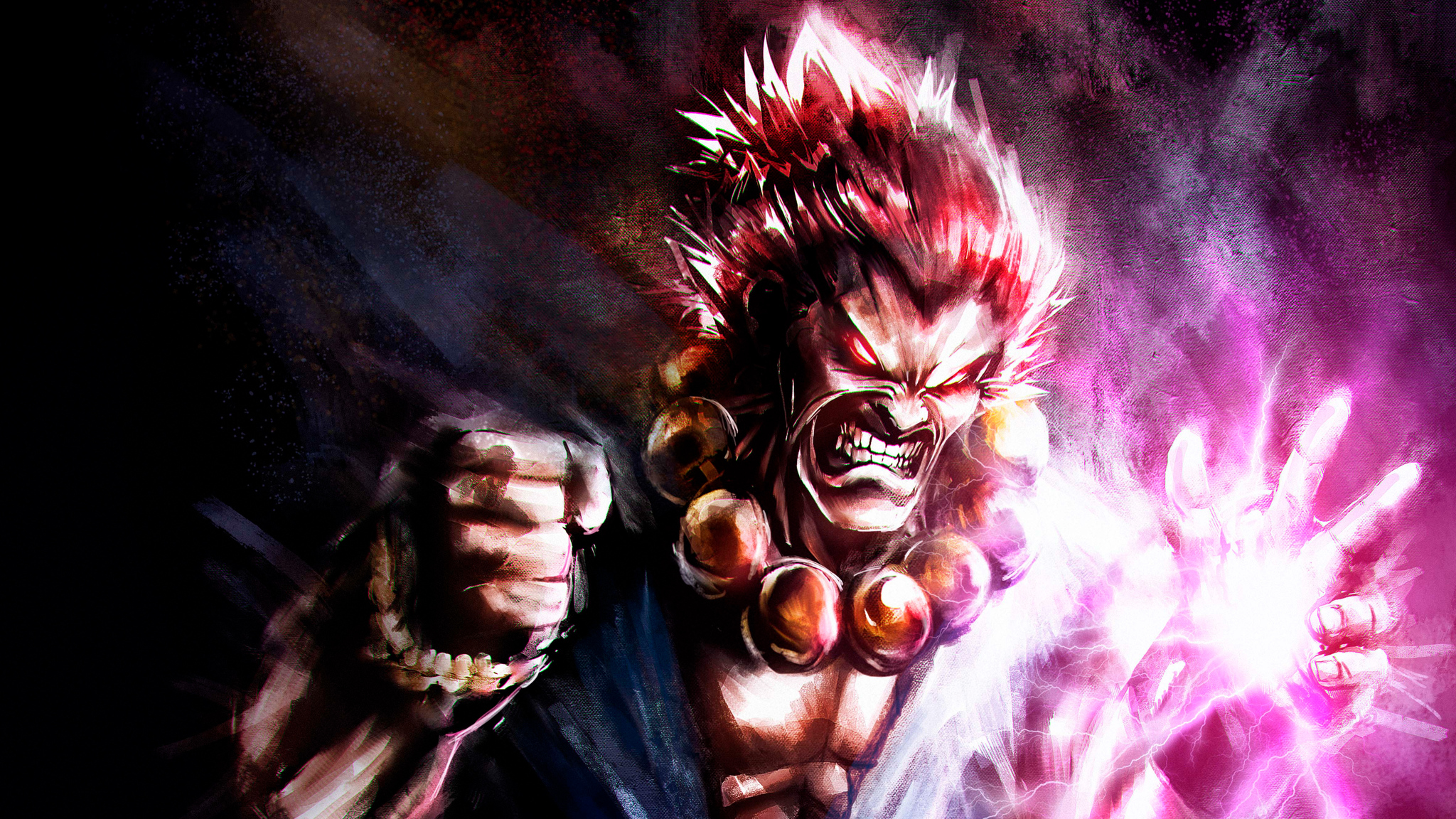Akuma Street Fighter Game 5k Cv - Akuma , HD Wallpaper & Backgrounds