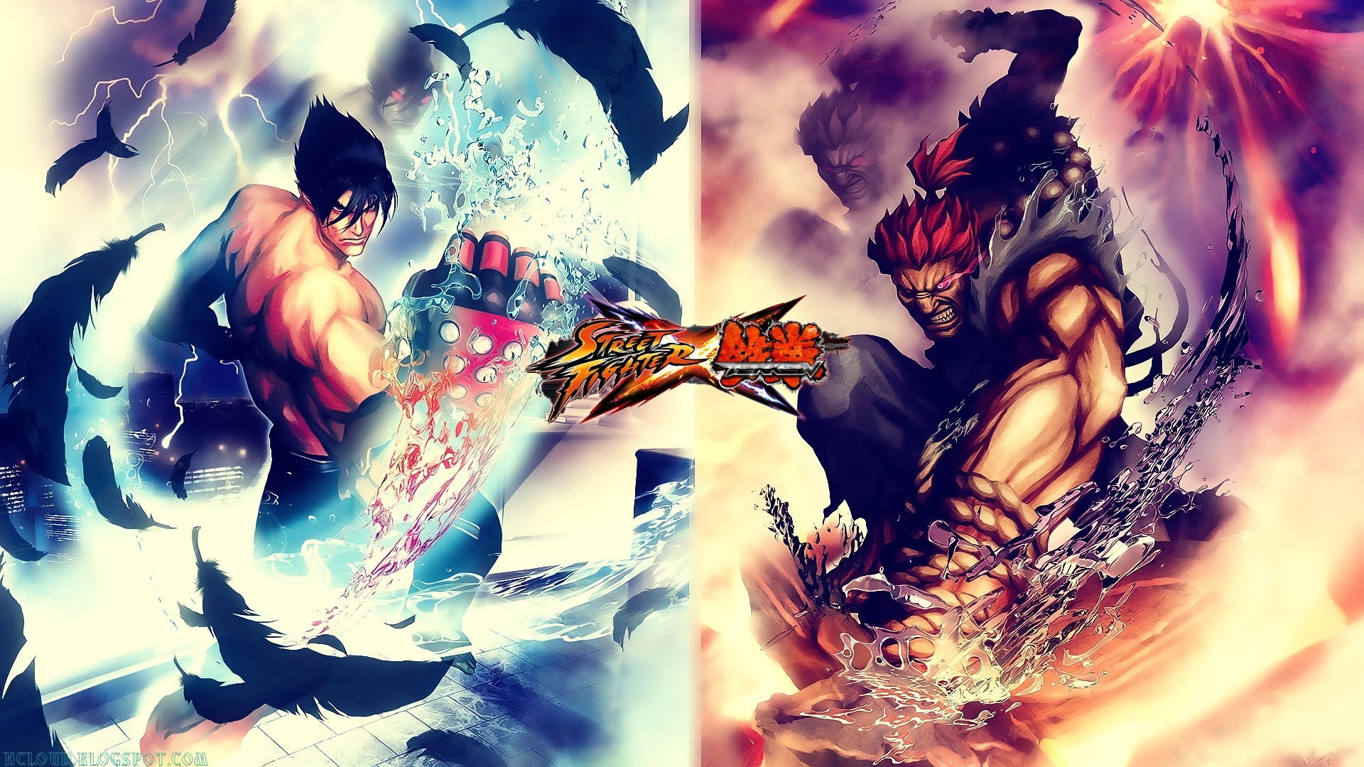 Street Fighter X Tekken Akuma Wallpaper - Street Fighter X Tekken , HD Wallpaper & Backgrounds