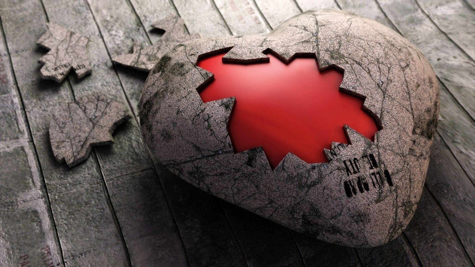 Broken Heart Wallpapers For Facebook Hd 1080p - Missing Piece Of Heart , HD Wallpaper & Backgrounds