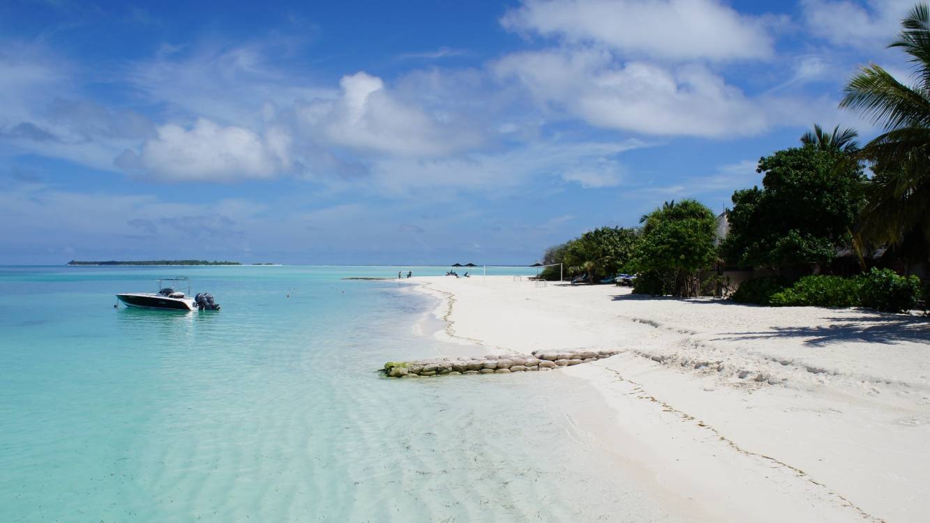 Tropics, Seaside Resort, Villa, Island, Maldives Wallpaper - 清澈 海邊 , HD Wallpaper & Backgrounds