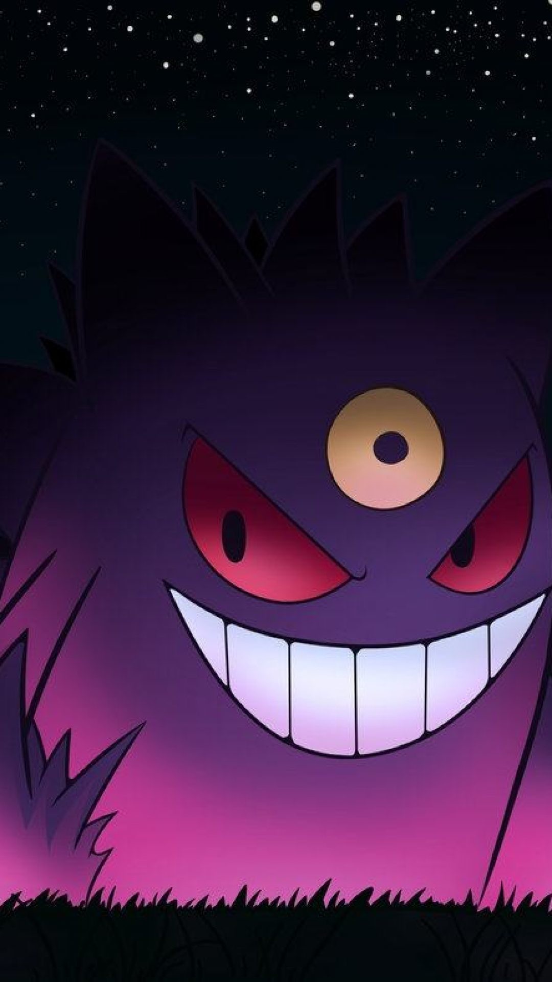 Gengar Wallpaper Iphone - Cartoon , HD Wallpaper & Backgrounds