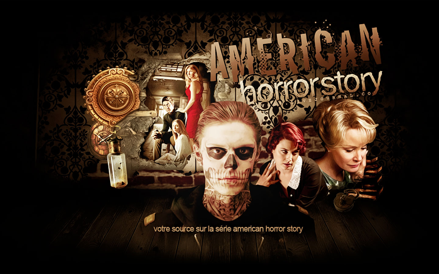 Wallpaper American Horror Story - "american Horror Story" (2011) , HD Wallpaper & Backgrounds