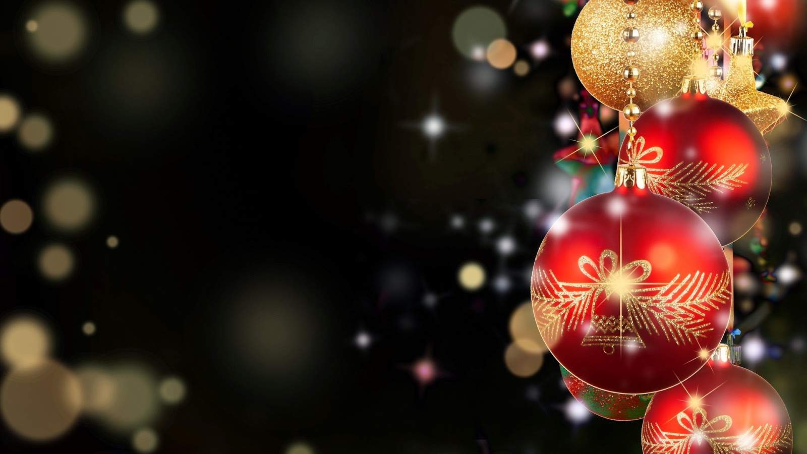 Wallpaper Hd Hari Natal - Full Hd Happy Christmas , HD Wallpaper & Backgrounds