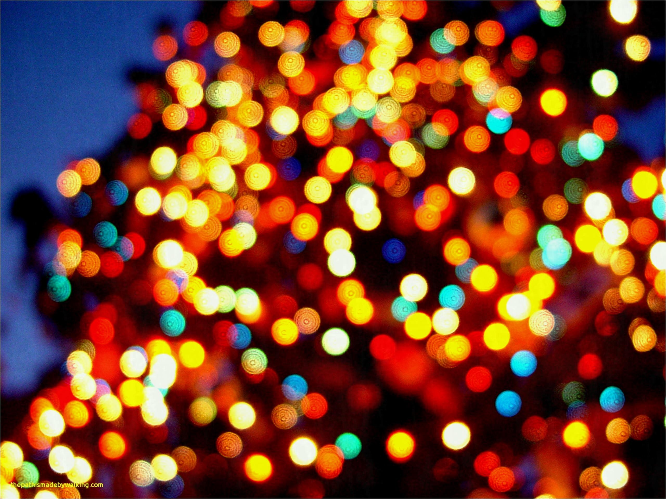 Lovely Fairy Lights Background Tumblr Free Christmas - Christmas Lights Computer Background , HD Wallpaper & Backgrounds