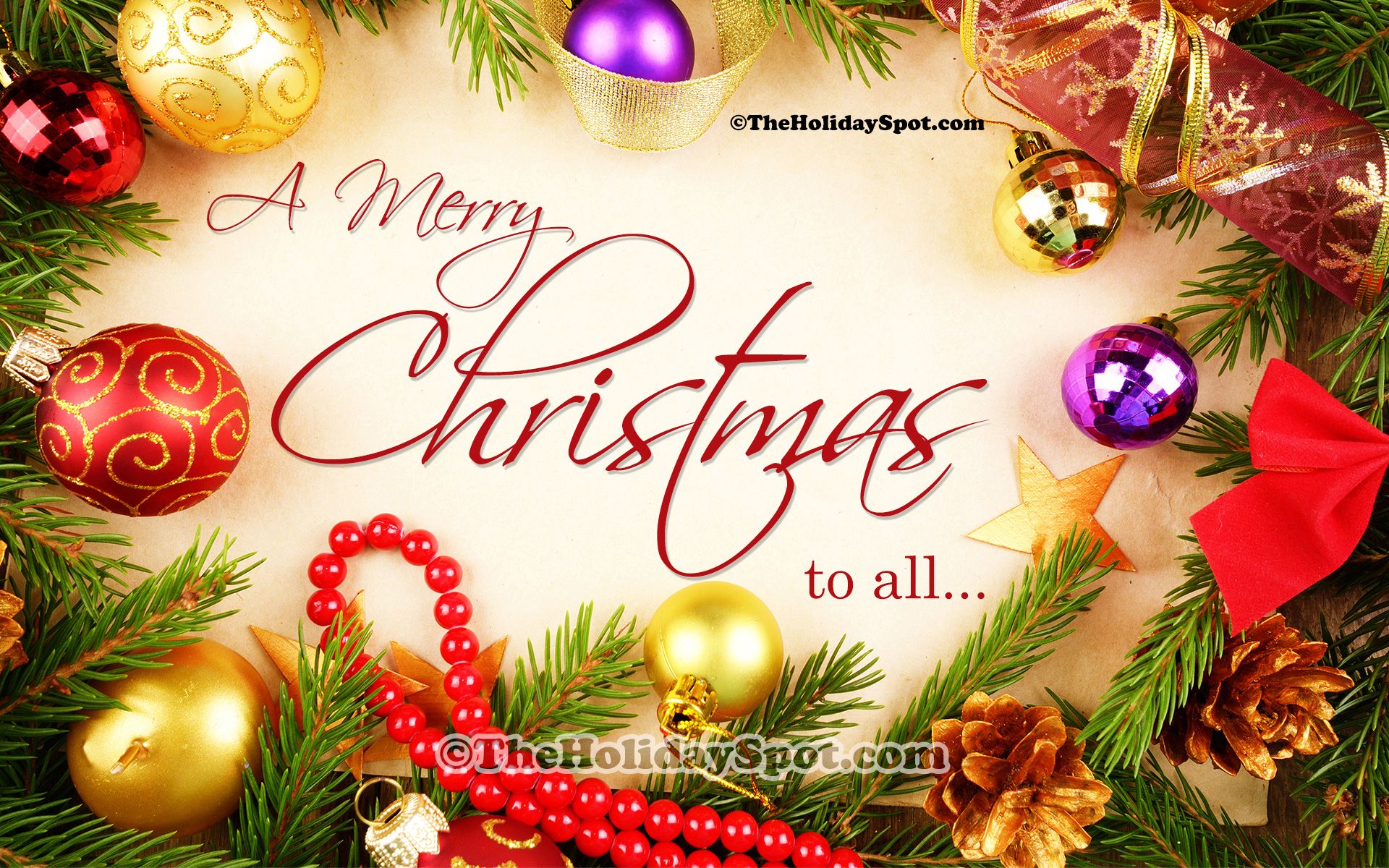 Free Christmas Wallpapers - Christmas Wishes Images Download , HD Wallpaper & Backgrounds