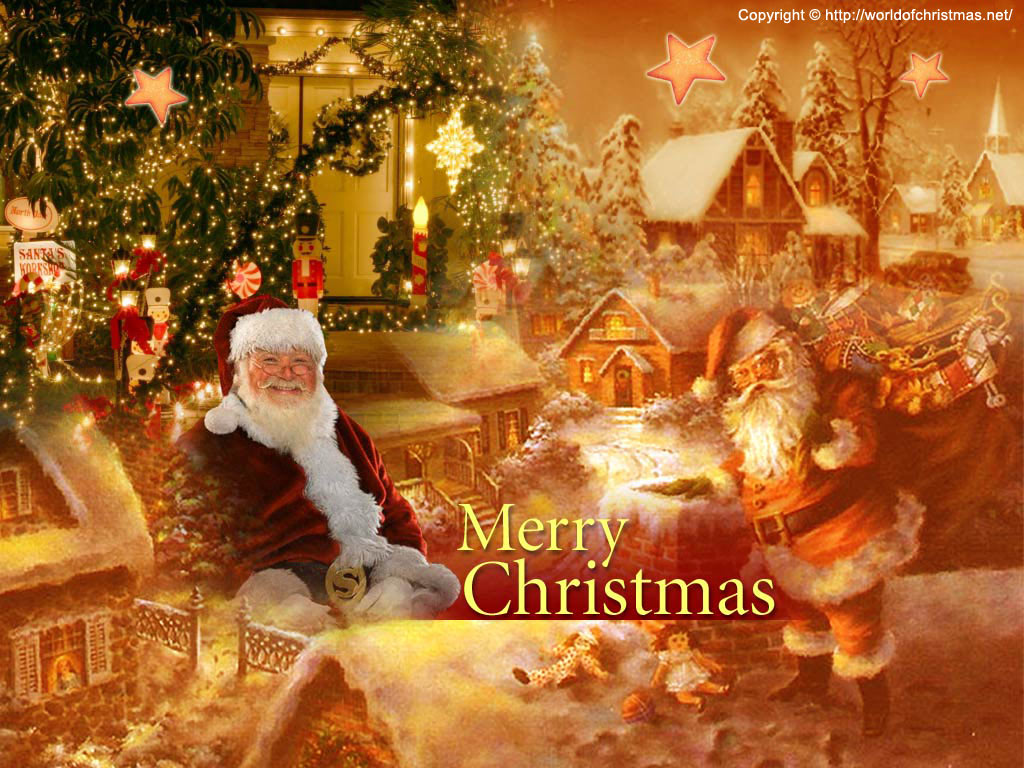 Christmas New Year Wallpaper 191, Free Wallpapers, - Most Beautiful Merry Christmas , HD Wallpaper & Backgrounds