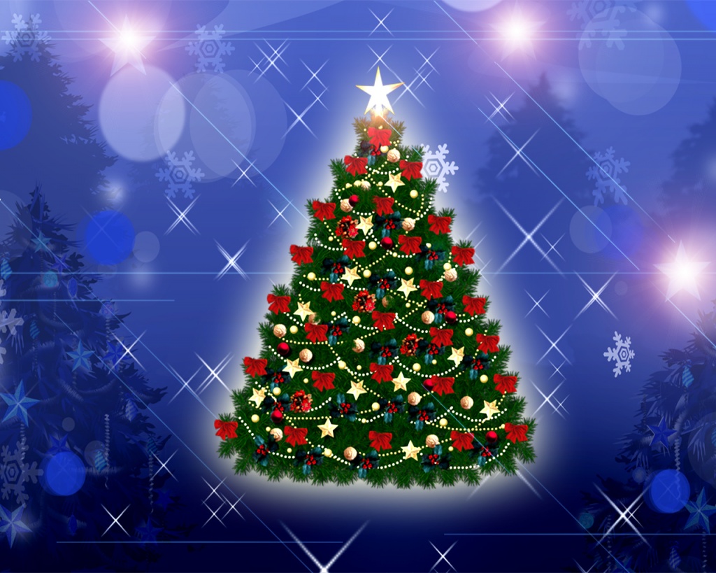 Free Christmas - Christmas Tree Live Background , HD Wallpaper & Backgrounds