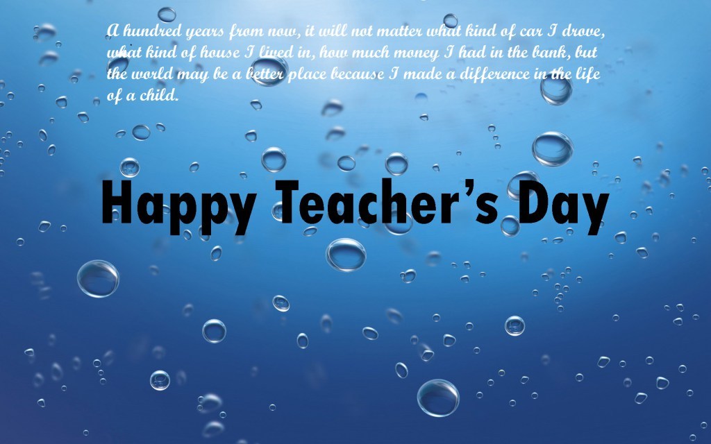Wallpapers For Teachers - Happy Teachers Day Hd , HD Wallpaper & Backgrounds
