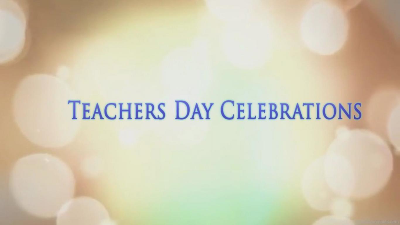 Download Teachers Day Celebrations Wallpaper Wallpaper - Osf Saint Francis Medical Center , HD Wallpaper & Backgrounds