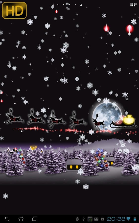 Christmas Live Wallpaper - Fondos De Pantalla Navidad Hd Para Celular , HD Wallpaper & Backgrounds