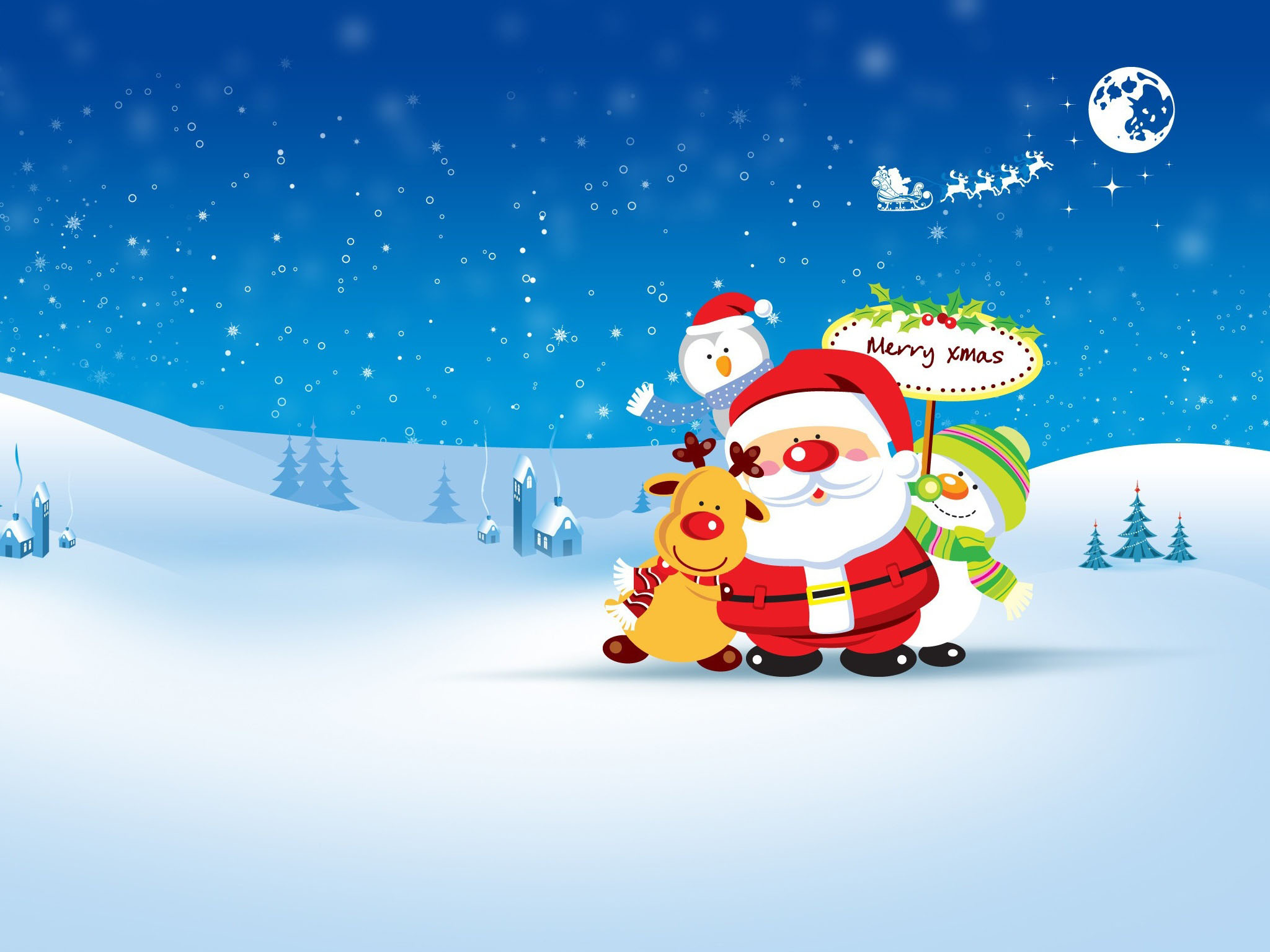 Christmas Wallpaper Cute - Merry Christmas Good Job , HD Wallpaper & Backgrounds