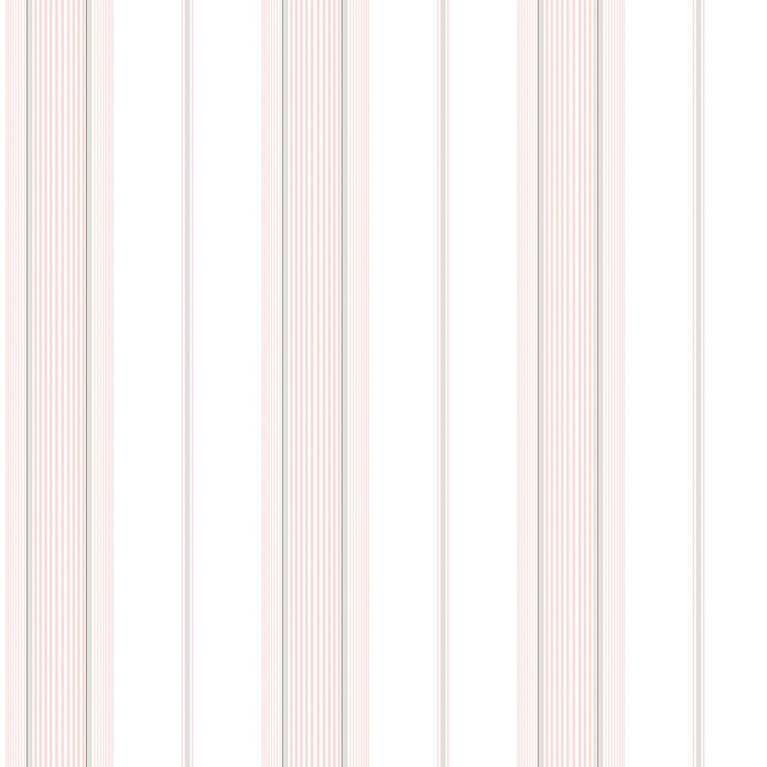 G67577 Smart Stripes 2 Pink, Grey, And White Multi - Fundo Lilas E Branco Listras , HD Wallpaper & Backgrounds