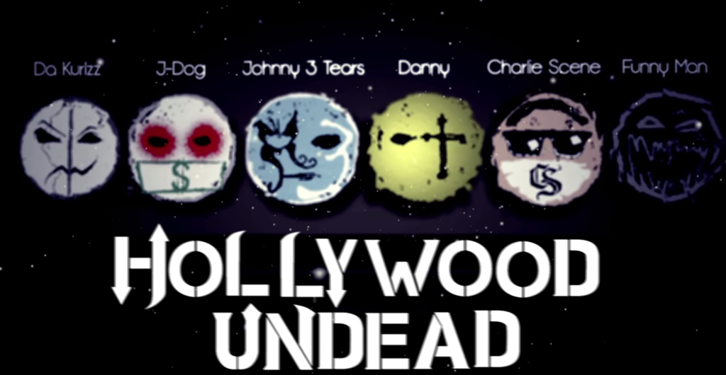 Hollywood Undead Wallpaper - Hollywood Undead Logo Black And White , HD Wallpaper & Backgrounds