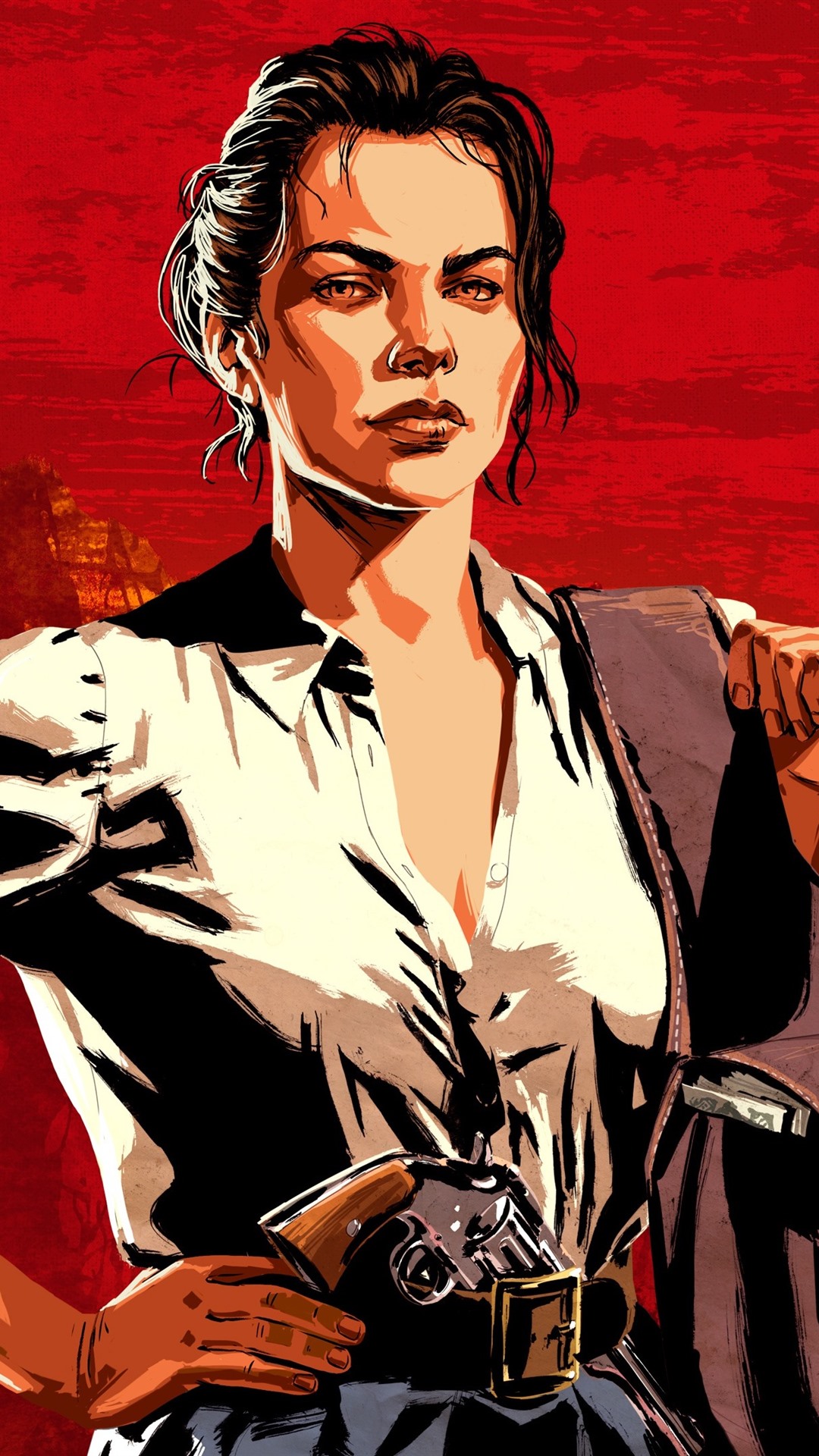 Download This Wallpaper - Red Dead Redemption 2 Abigail , HD Wallpaper & Backgrounds