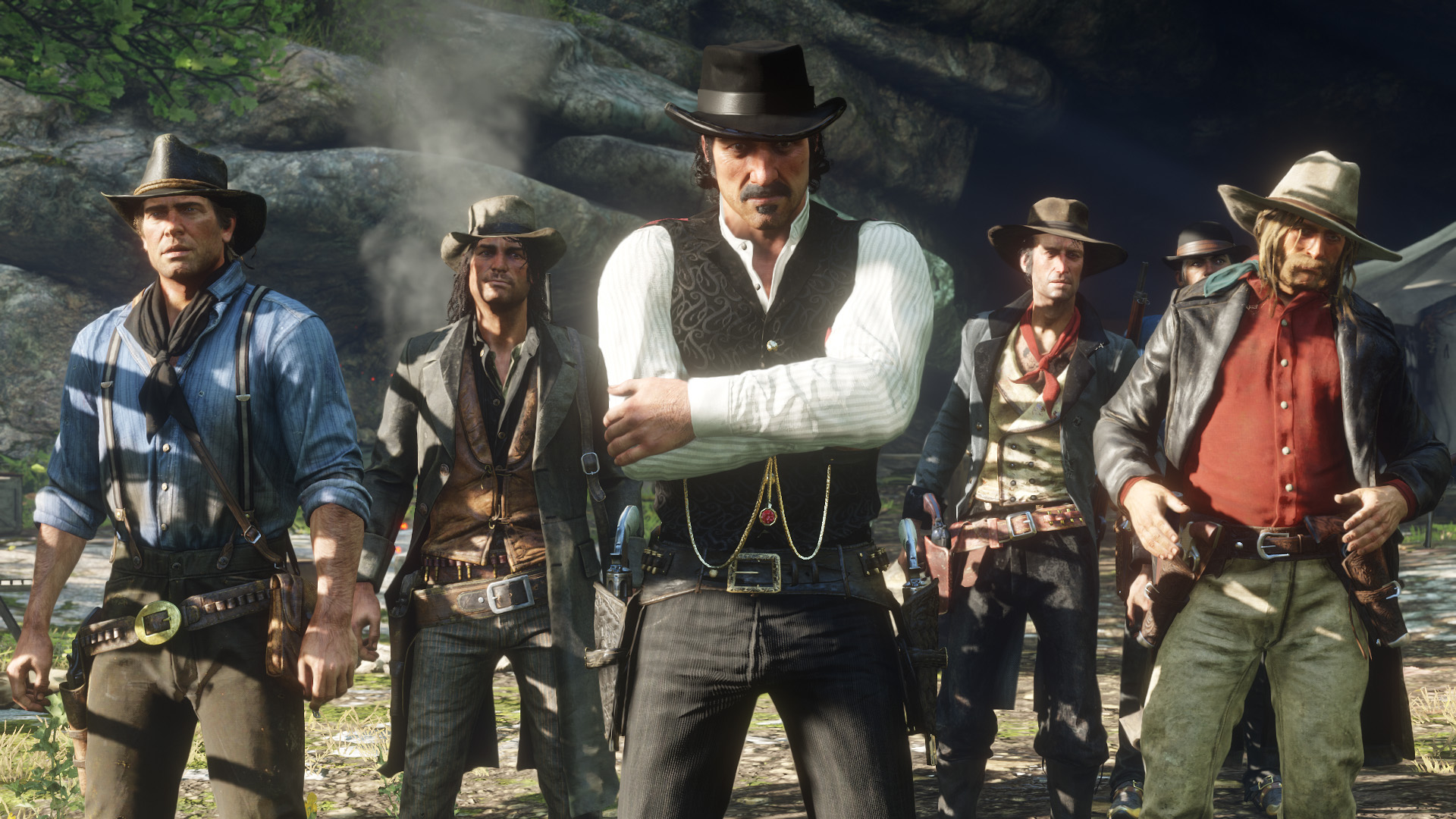 Your Guide To 'red Dead Redemption 2' - Red Dead Redemption 2 Arthur , HD Wallpaper & Backgrounds