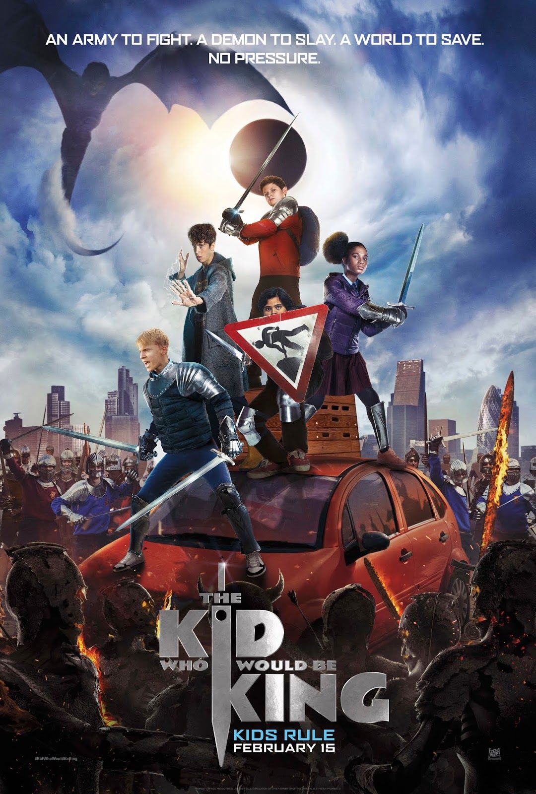 The Kid Who Would Be King - Kid Who Would Be King Poster , HD Wallpaper & Backgrounds