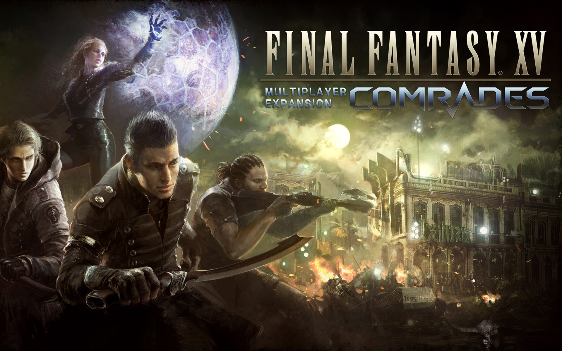 Final Fantasy 15 Comrades Hd Wallpaper Backgrounds Download