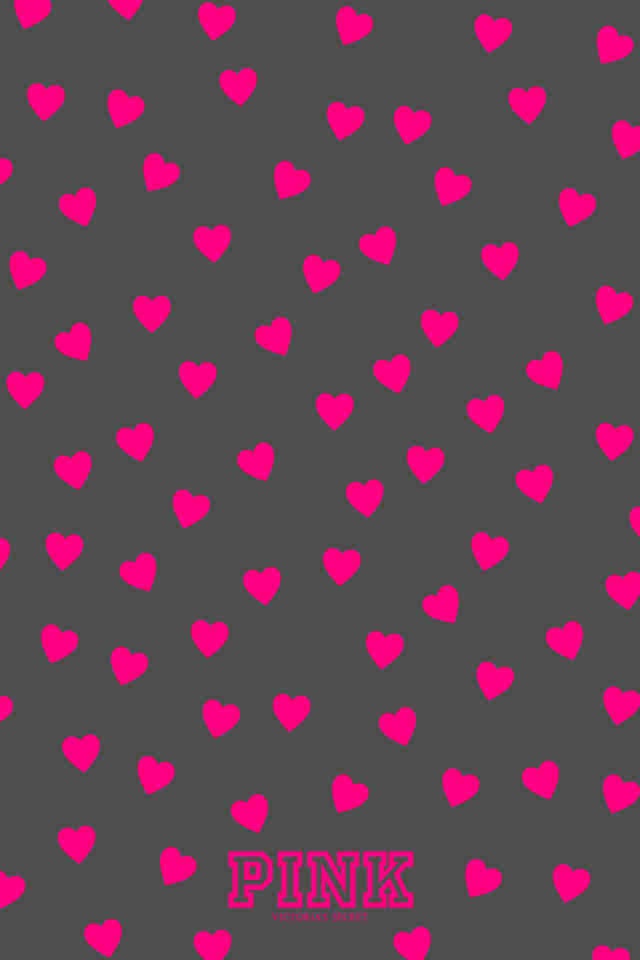 Victoria Secrets Pink Iphone Background Patterns - Victoria Secret Pink , HD Wallpaper & Backgrounds