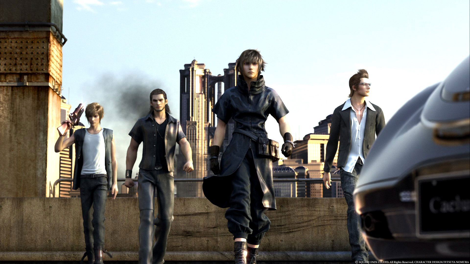 Ff15 Xv Wallpaper 4 - Final Fantasy Xv , HD Wallpaper & Backgrounds