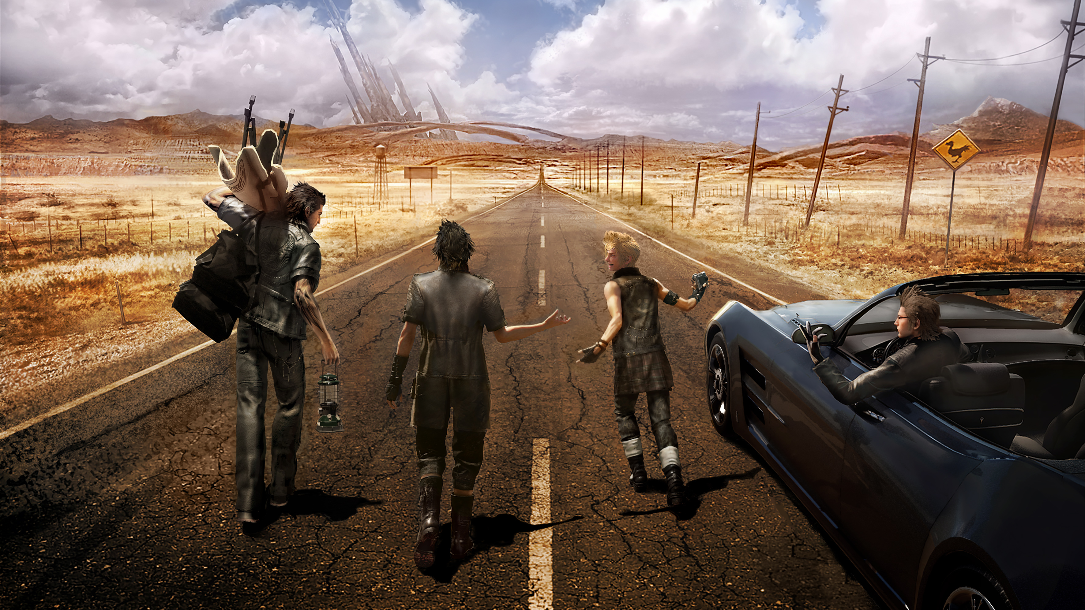 #final Fantasy Xv - Final Fantasy Xv Desktop , HD Wallpaper & Backgrounds