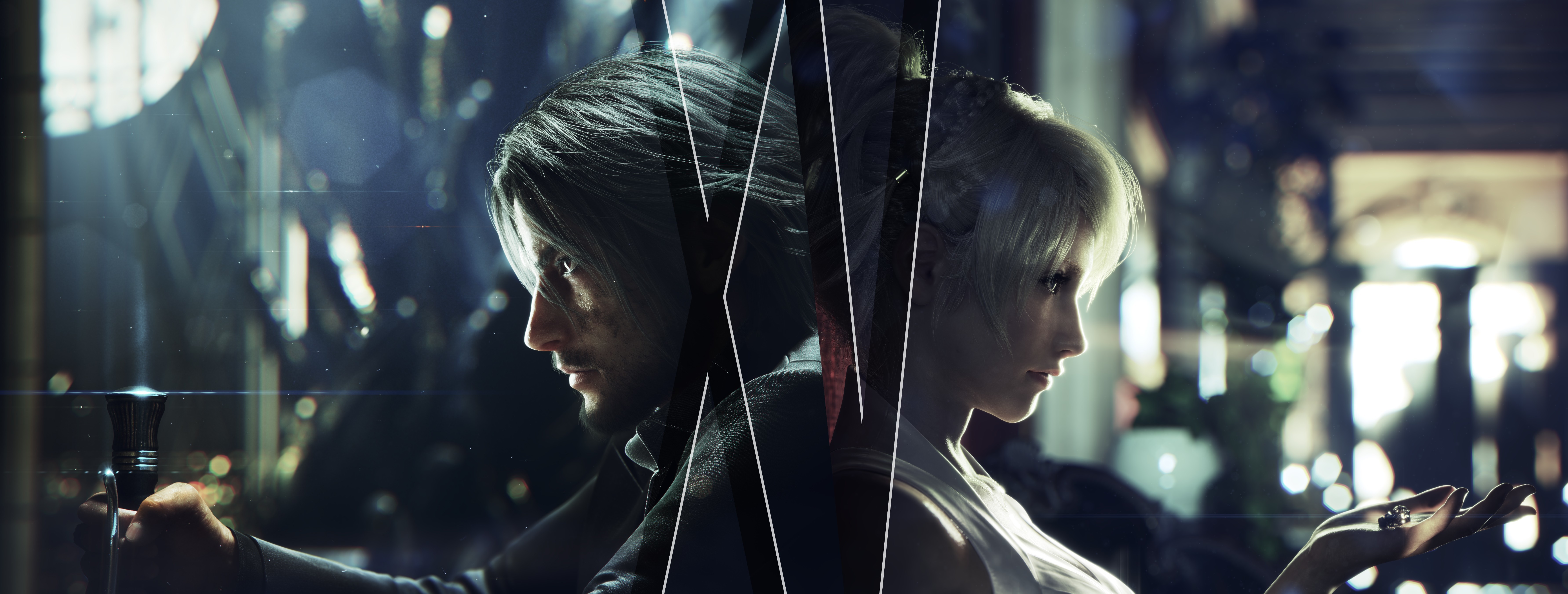 Highlight7133x2704 Wallpaper Material That Square Enix - Final Fantasy Xv Windows Edition , HD Wallpaper & Backgrounds