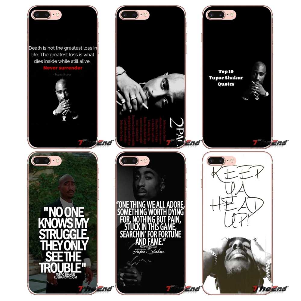 Tupac Shakur 2pac Quotes Silicone Tpu Case For Samsung - Ac Milan Case , HD Wallpaper & Backgrounds