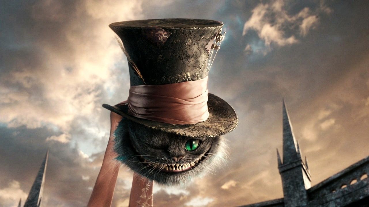 Cheshire Cat Wallpaper , HD Wallpaper & Backgrounds