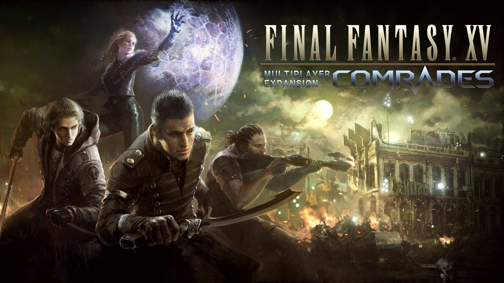 Final Fantasy Xv Comrades , HD Wallpaper & Backgrounds