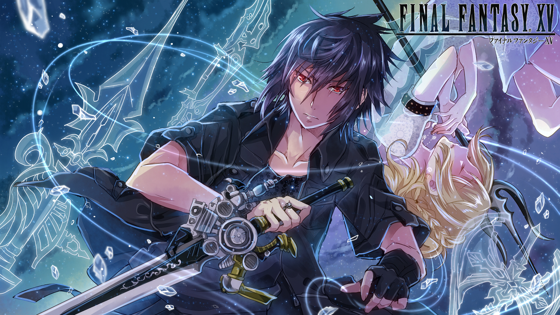 #mas7yg8 Final Fantasy 15 Hd Wallpaper Px - Final Fantasy Xv Wallpaper Anime , HD Wallpaper & Backgrounds