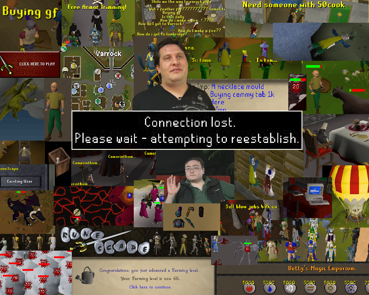 Old School Runescape Funny , HD Wallpaper & Backgrounds