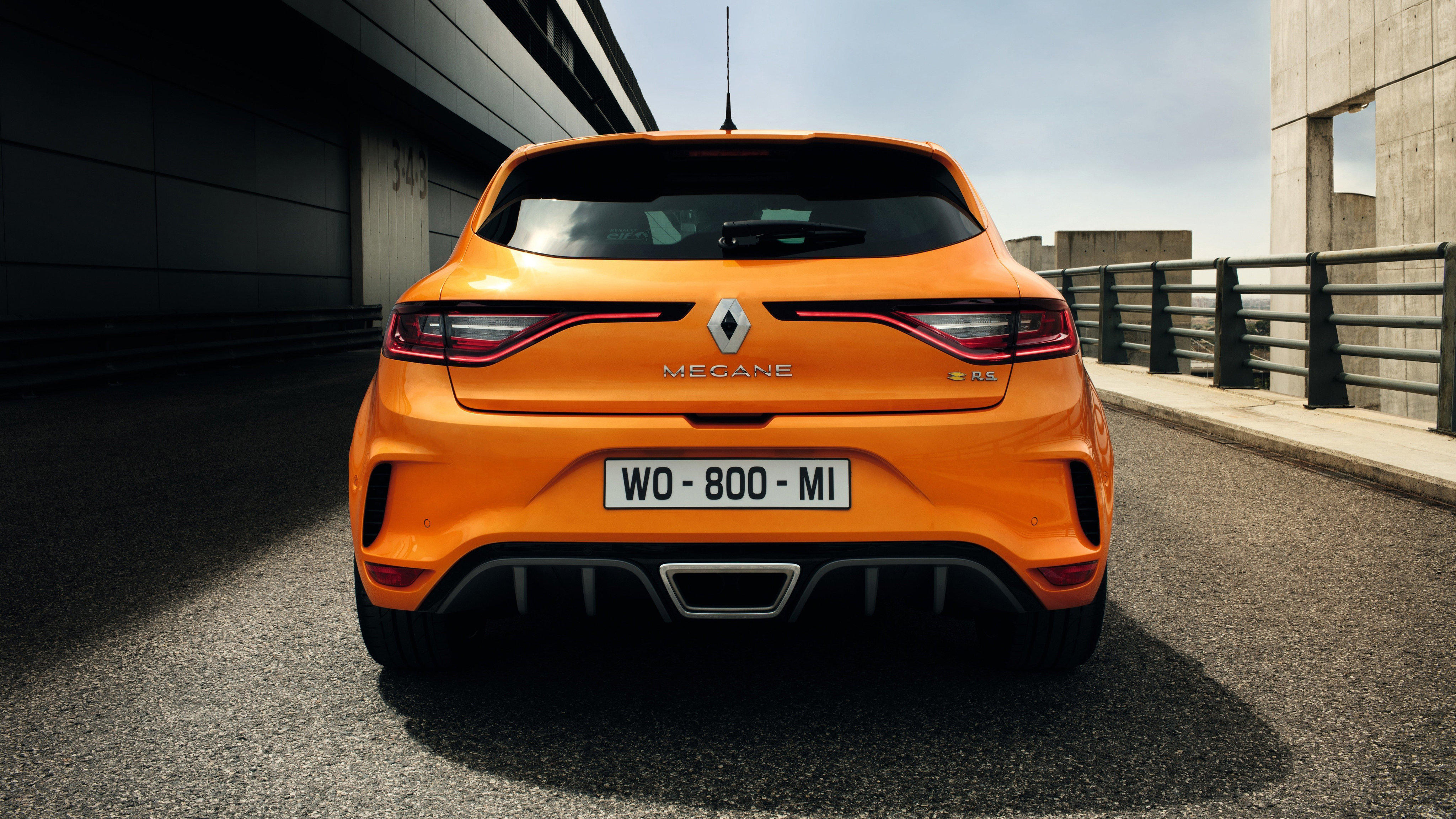 2018 Renault Megane Rs 4k , HD Wallpaper & Backgrounds