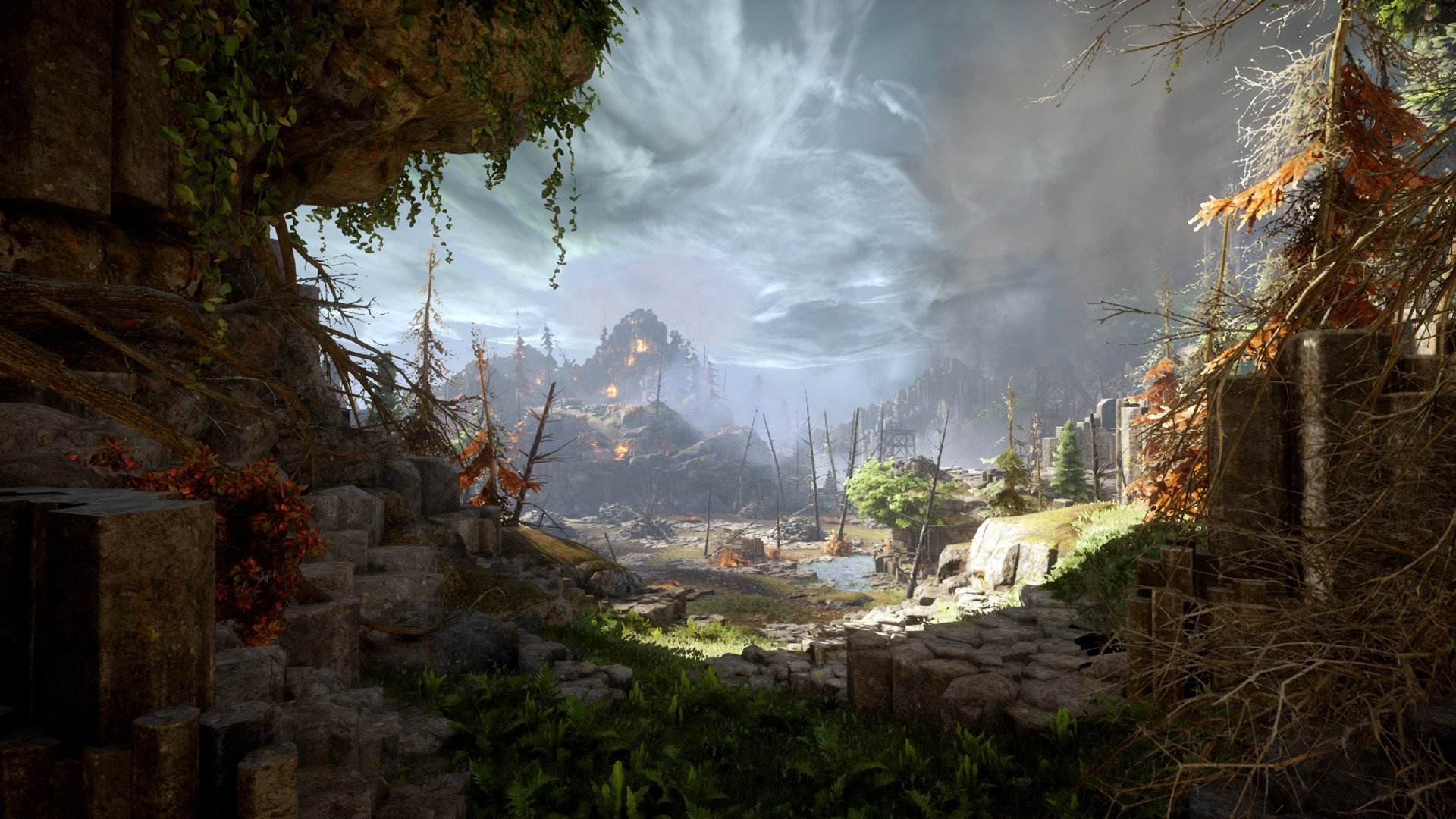 Dragon Age Inquisition Abyss Wallpaper Wp2004458 - Dragon Age Inquisition Scenery , HD Wallpaper & Backgrounds