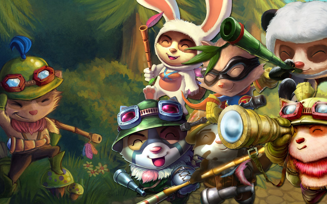 League Of Legends Teemo Wallpaper High Quality Resolution - Perso League Of Legend , HD Wallpaper & Backgrounds