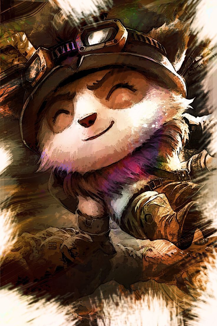 Custom Artwork Of The Character From The Extraordin - Teemo Rework , HD Wallpaper & Backgrounds
