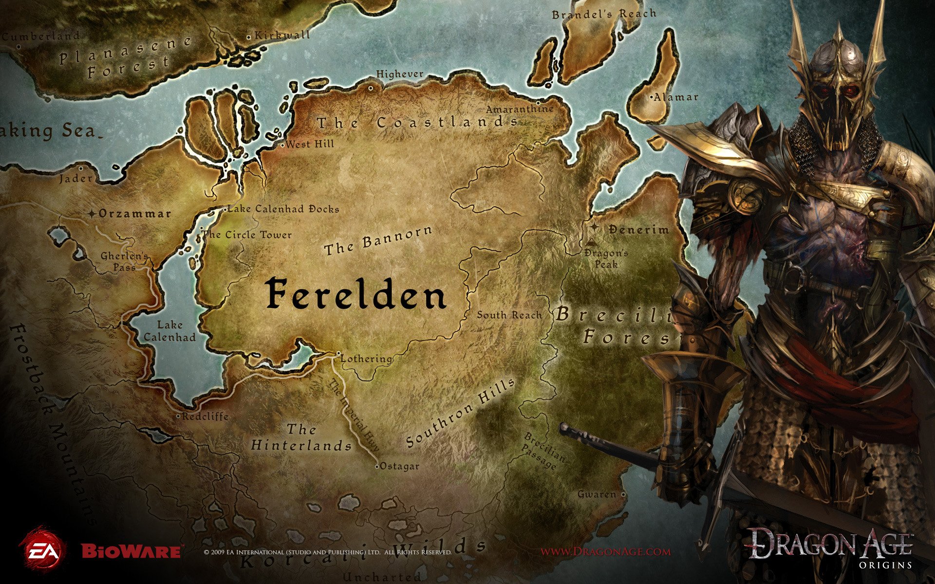 Hd Wallpaper - Dragon Age Origins , HD Wallpaper & Backgrounds