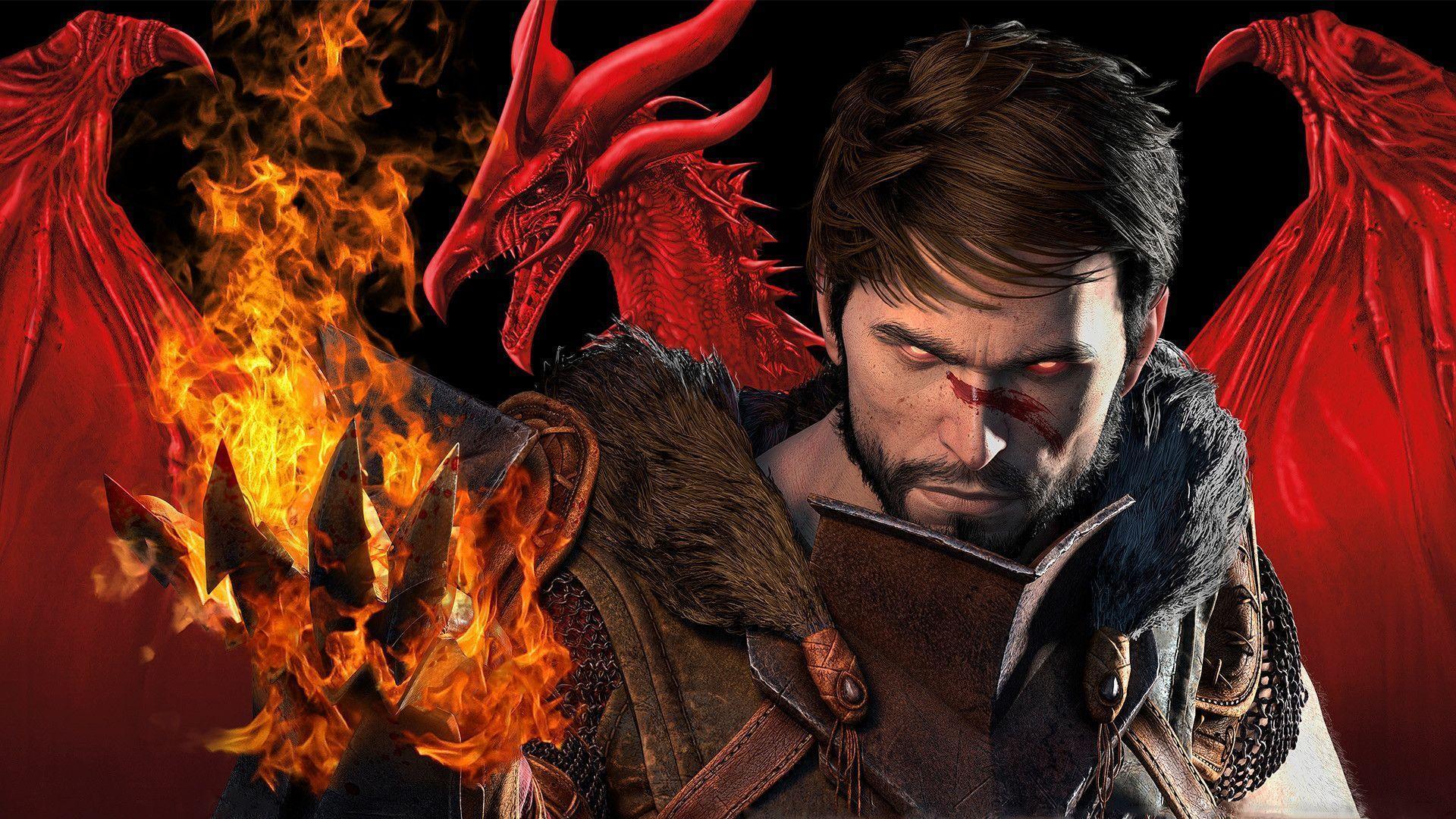 Dragon Age 2 Hd Wallpaper - Dragon Age 2 Hawke , HD Wallpaper & Backgrounds