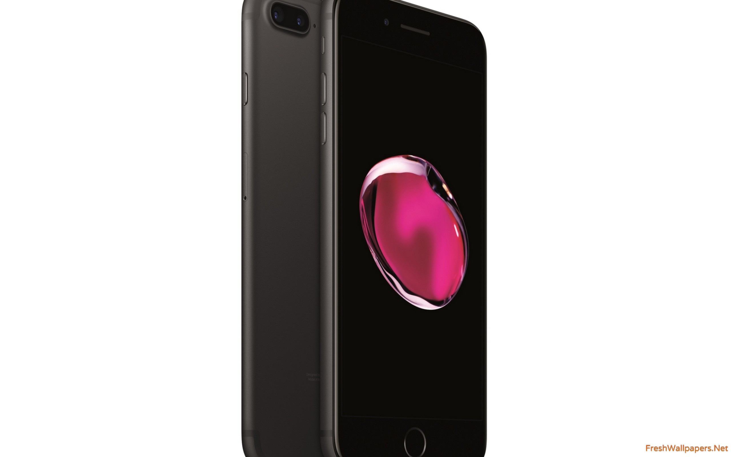 Iphone 7 Plus Black Wallpaper - Smartphone , HD Wallpaper & Backgrounds