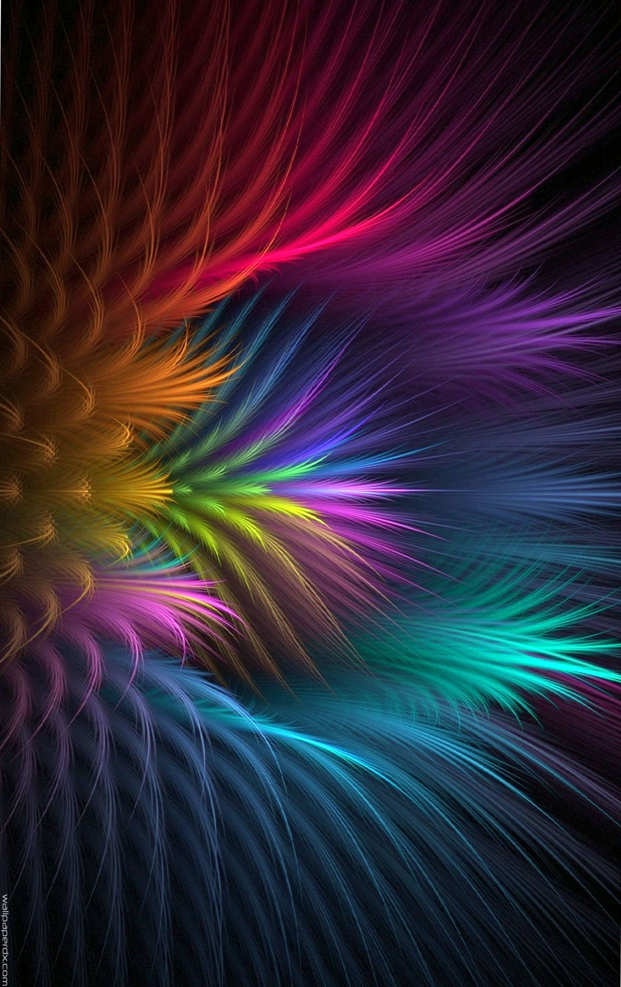 Abstract Feather Wallpapers Feather Flower Abstract - Abstract Mobile Wallpaper Hd , HD Wallpaper & Backgrounds