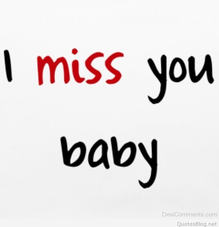 I Miss You Baby L Miss You Baby Hd Wallpaper Backgrounds Download