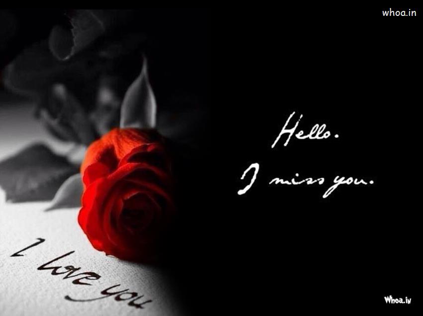 Miss U Wallpaper Hd - Love Miss You Images Hd , HD Wallpaper & Backgrounds