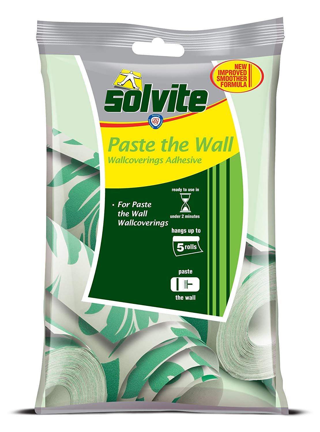 Solvite Paste The Wall 5 Roll Sachet Wallpaper Adhesive - Leg , HD Wallpaper & Backgrounds