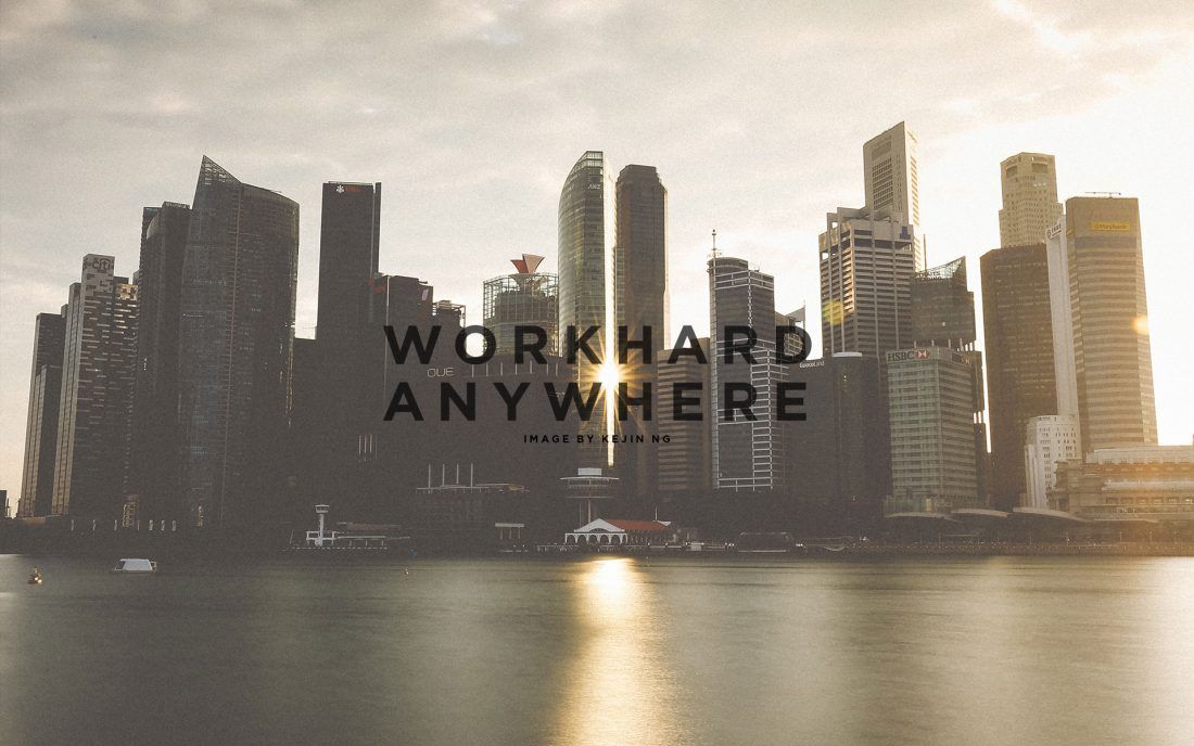 Work Hard Anywhere - Marina Bay Sands , HD Wallpaper & Backgrounds