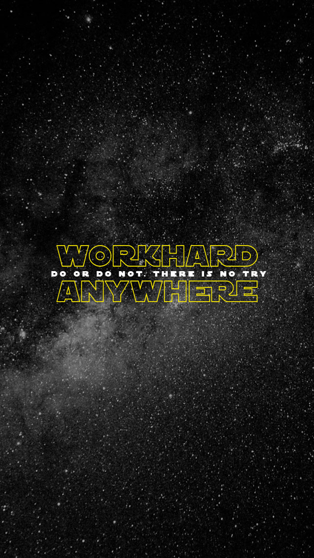 Do Or Do Not There Is No - Work Hard Anywhere Wallpaper Smartphone , HD Wallpaper & Backgrounds